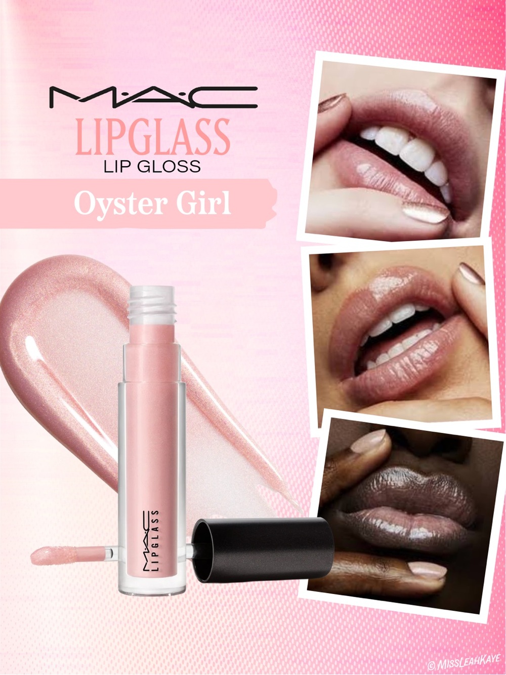 MAC Lipglass Lip Gloss - Oyster Girl 305